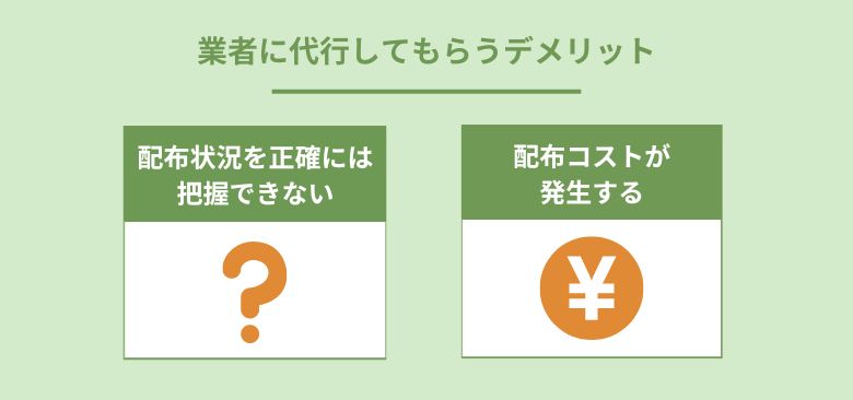 業者に代行してもらうデメリット